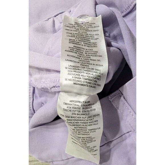 Current Elliott Lavender Purple Pants Sz 27 Soft Ankle Pockets Blogger's fave 97 - Picture 8 of 10